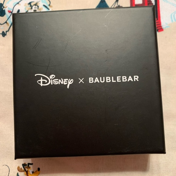 NWT Disney x Baublebar Mickey Mouse Santa Clause Christmas Earrings - Picture 2 of 2